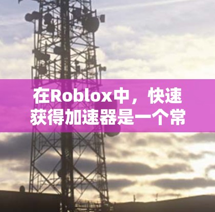 在Roblox中，快速获得加速器是一个常见的需求，特别是在需要快速提升技能时。以下是一些常见的加速器加速器平台，可以帮助你快速获取加速器