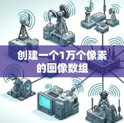 创建一个1万个像素的图像数组