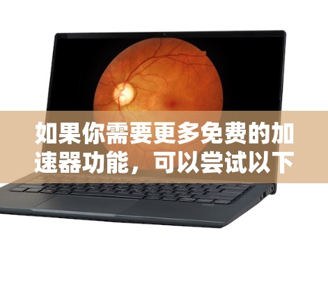 如果你需要更多免费的加速器功能，可以尝试以下替代方案