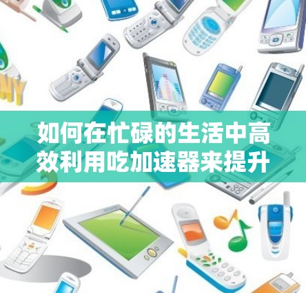 如何在忙碌的生活中高效利用吃加速器来提升生产力