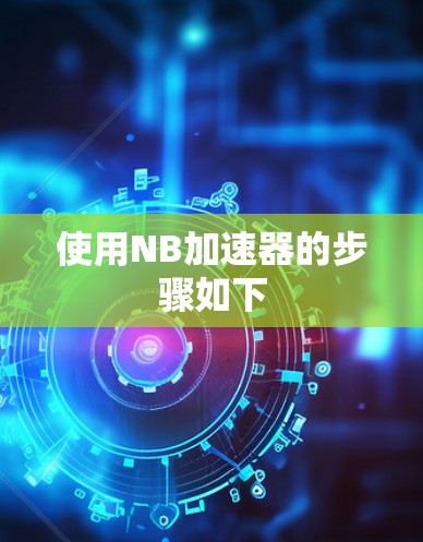 使用NB加速器的步骤如下 使用NB加速器的步骤如下