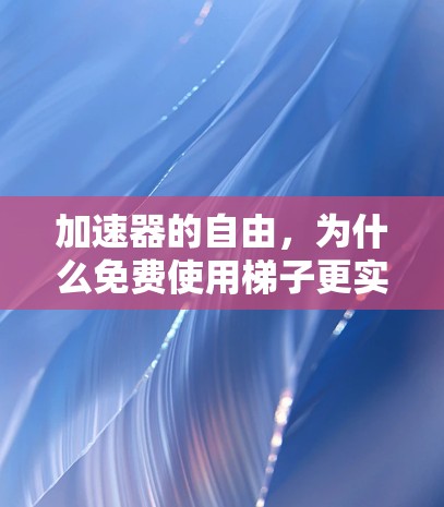 加速器的自由,为什么免费使用梯子更实际 加速器的自由,为什么免费使用梯子更实际