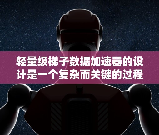 轻量级梯子数据加速器的设计是一个复杂而关键的过程，旨在在资源受限的环境中有效加速机器学习模型的训练和推理。以下是一步步的解决方案