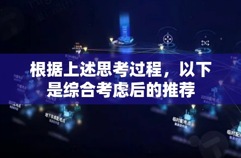 根据上述思考过程，以下是综合考虑后的推荐