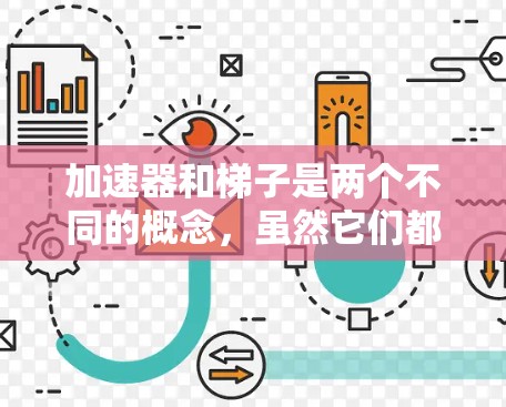 加速器和梯子是两个不同的概念，虽然它们都属于机械装置，但它们的应用领域和功能是不同的