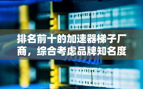 排名前十的加速器梯子厂商，综合考虑品牌知名度、技术性能、售后服务和用户反馈等因素，通常包括以下厂商
