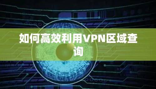 如何高效利用VPN区域查询 如何高效利用VPN区域查询