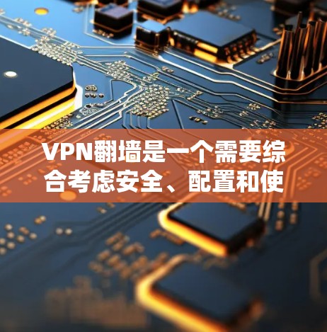 VPN翻墙是一个需要综合考虑安全、配置和使用习惯的问题。以下是一个分步骤的解决方案 VPN翻墙是一个需要综合考虑安全、配置和使用习惯的问题。以下是一个分步骤的解决方案