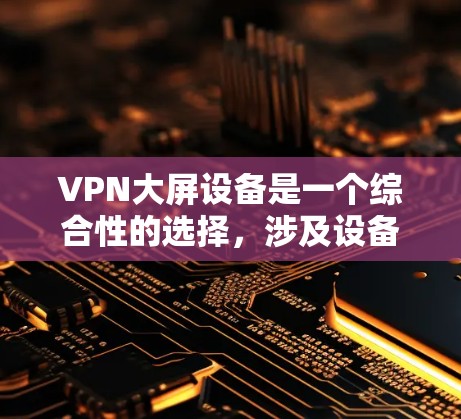 VPN大屏设备是一个综合性的选择，涉及设备性能、连接速度、隐私保护等多个因素。以下是对 VPN 大屏设备的详细分析和建议