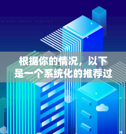 根据你的情况,以下是一个系统化的推荐过程 根据你的情况,以下是一个系统化的推荐过程