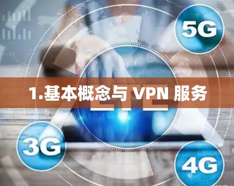1.基本概念与 VPN 服务 1.基本概念与 VPN 服务