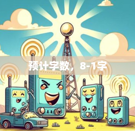 预计字数,8-1字 预计字数,8-1字