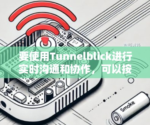 要使用Tunnelblick进行实时沟通和协作，可以按照以下步骤进行