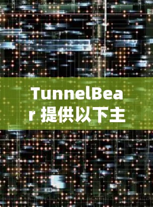 TunnelBear 提供以下主要功能