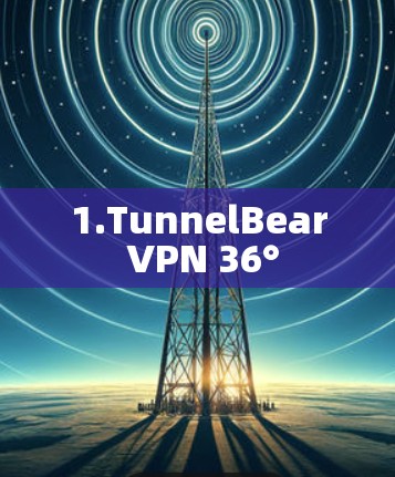 1.TunnelBear VPN 36°