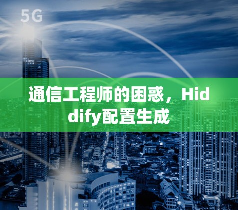 通信工程师的困惑，Hiddify配置生成