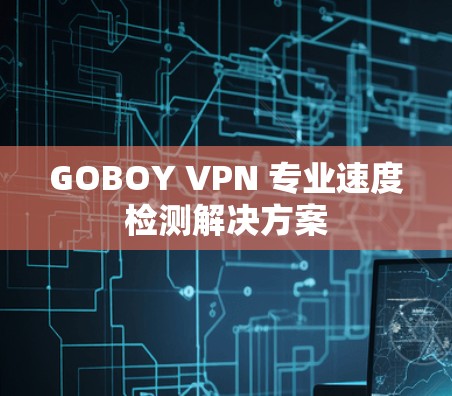 GOBOY VPN 专业速度检测解决方案 GOBOY VPN 专业速度检测解决方案