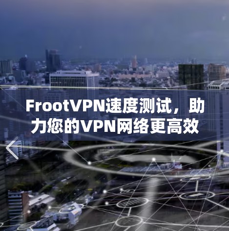FrootVPN速度测试，助力您的VPN网络更高效