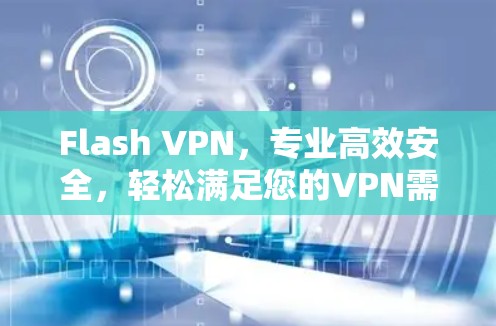 Flash VPN,专业高效安全,轻松满足您的VPN需求 Flash VPN,专业高效安全,轻松满足您的VPN需求