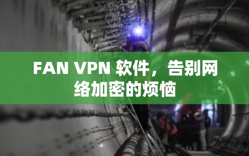 FAN VPN 软件，告别网络加密的烦恼