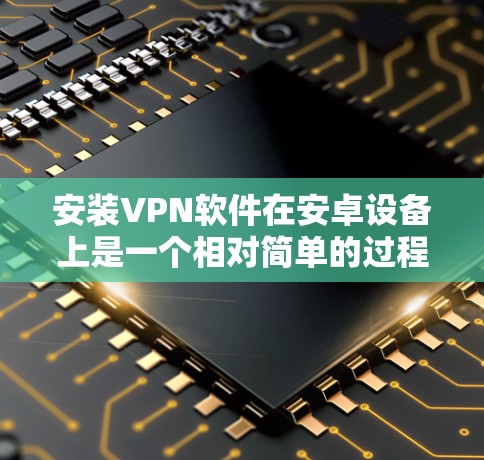 安装VPN软件在安卓设备上是一个相对简单的过程,但需要确保选择合适的软件以确保安全性和稳定性。以下是一步步的指南,帮助您顺利安装VPN软件 安装VPN软件在安卓设备上是一个相对简单的过程,但需要确保选择合适的软件以确保安全性和稳定性。以下是一步步的指南,帮助您顺利安装VPN软件