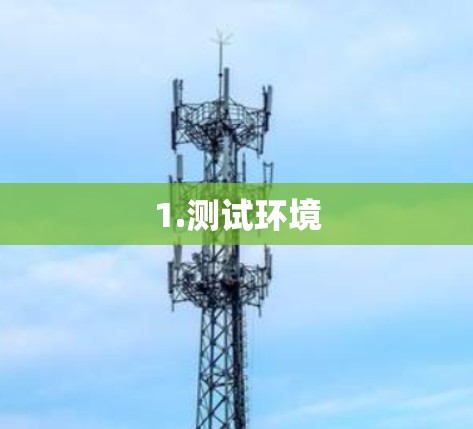 1.测试环境 1.测试环境