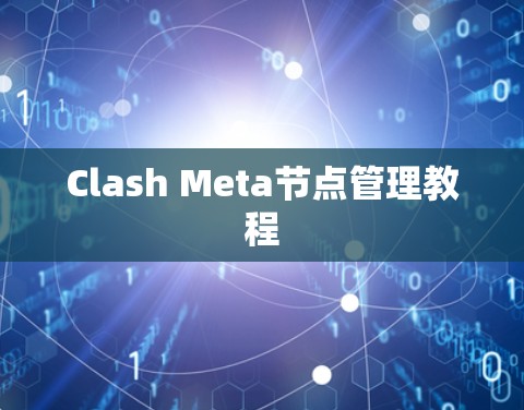 Clash Meta节点管理教程 Clash Meta节点管理教程