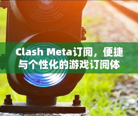 Clash Meta订阅,便捷与个性化的游戏订阅体验 Clash Meta订阅,便捷与个性化的游戏订阅体验