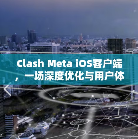 Clash Meta iOS客户端,一场深度优化与用户体验的较量 Clash Meta iOS客户端,一场深度优化与用户体验的较量