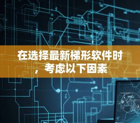在选择最新梯形软件时,考虑以下因素 在选择最新梯形软件时,考虑以下因素