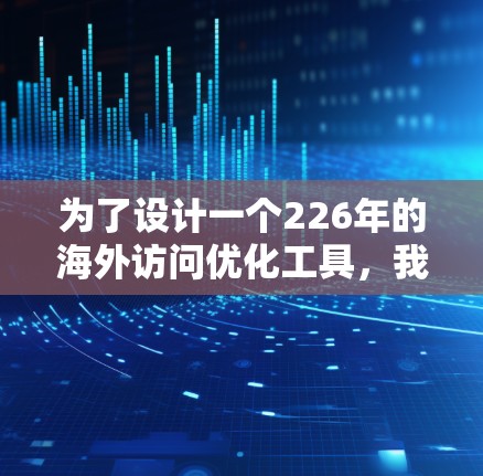 为了设计一个226年的海外访问优化工具，我们需要考虑用户的多样化需求、功能模块的完善性和用户体验的优化。以下是对该工具的详细设计