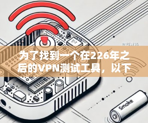 为了找到一个在226年之后的VPN测试工具,以下是一些推荐的工具和建议,帮助您进行测试 为了找到一个在226年之后的VPN测试工具,以下是一些推荐的工具和建议,帮助您进行测试