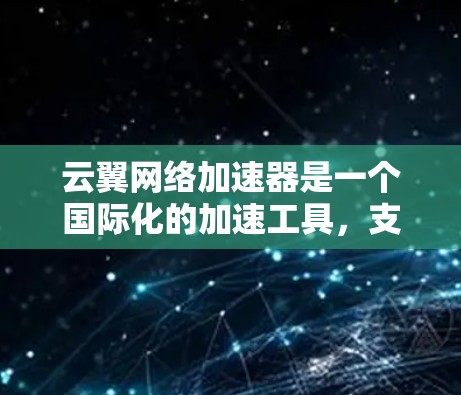 云翼网络加速器是一个国际化的加速工具，支持用户在全球范围内访问云翼全球加速器。以下是使用云翼网络加速器进行海外访问的步骤和注意事项