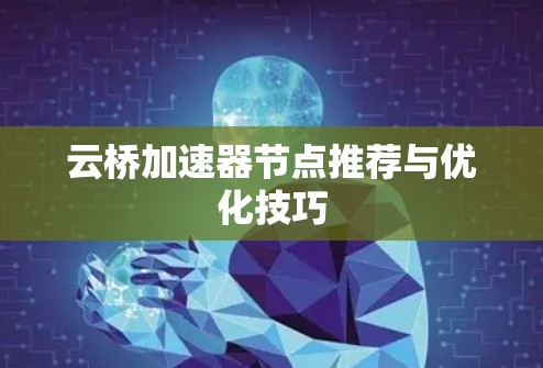 云桥加速器节点推荐与优化技巧