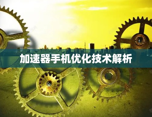加速器手机优化技术解析 加速器手机优化技术解析