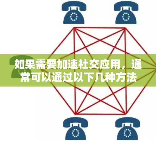 如果需要加速社交应用,通常可以通过以下几种方法实现 如果需要加速社交应用,通常可以通过以下几种方法实现