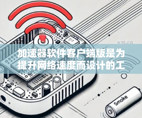 加速器软件客户端版是为提升网络速度而设计的工具,主要适用于不同网络环境下的用户。以下是对其功能和使用中的主要问题的详细分析 加速器软件客户端版是为提升网络速度而设计的工具,主要适用于不同网络环境下的用户。以下是对其功能和使用中的主要问题的详细分析