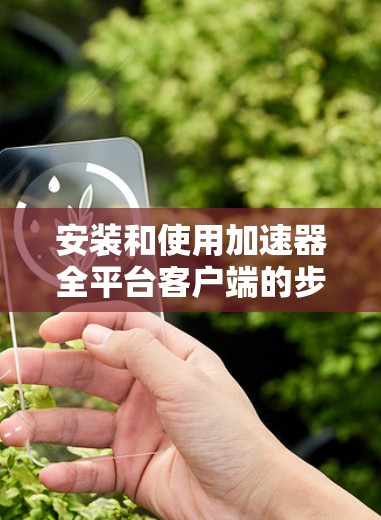 安装和使用加速器全平台客户端的步骤如下