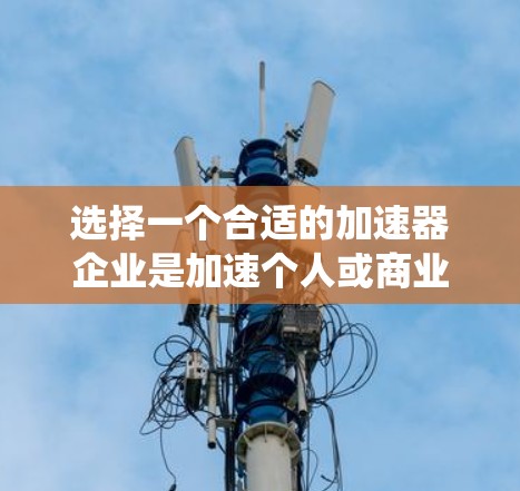 选择一个合适的加速器企业是加速个人或商业项目的关键一步。以下是一个系统化的指南,帮助您根据不同的需求和目标选择适合的加速器 选择一个合适的加速器企业是加速个人或商业项目的关键一步。以下是一个系统化的指南,帮助您根据不同的需求和目标选择适合的加速器