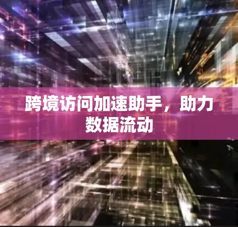 跨境访问加速助手，助力数据流动